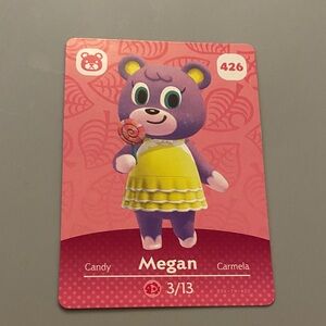Megan Amiibo Card